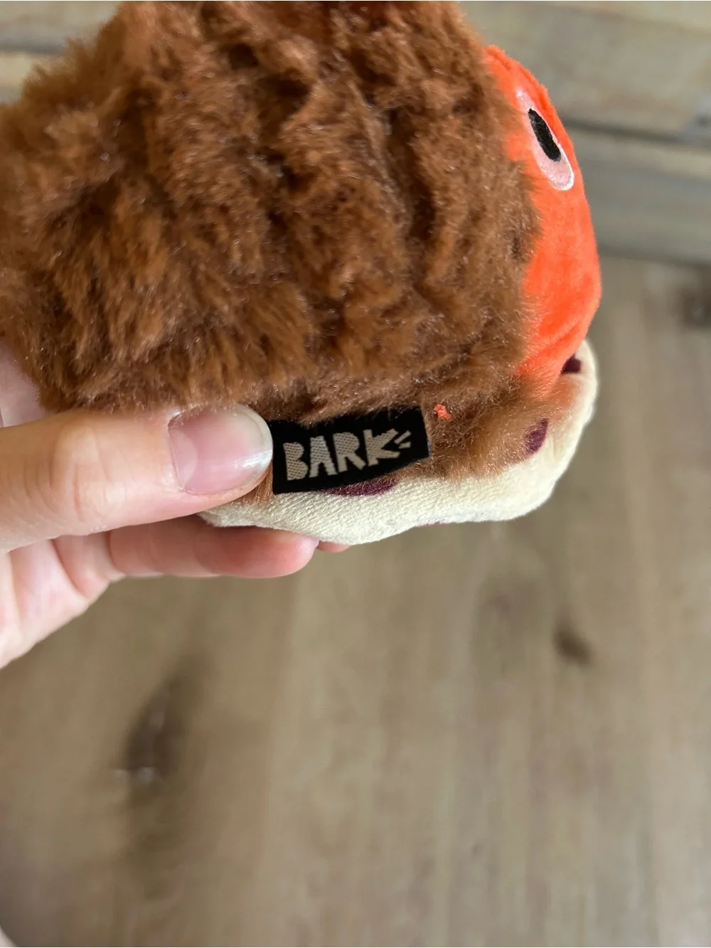 SUPER CHEWER Wobble Gobble Large Dog Toy BARKBOX Rip n Reveal NWOT